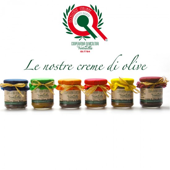 Crema di Olive g 180 (kit degustazione 6 gusti)